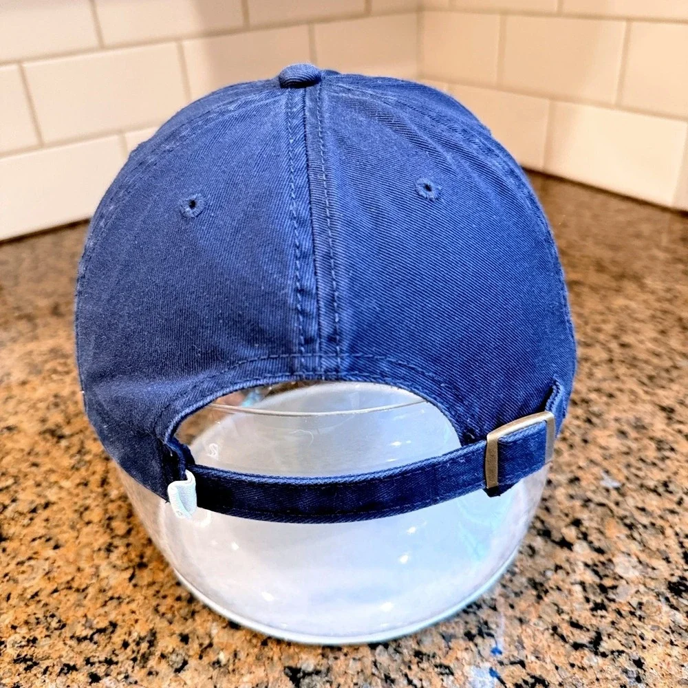 Life is Good Baseball Cap Dad Hat Adjustable Navy Blue American Flag Anchors